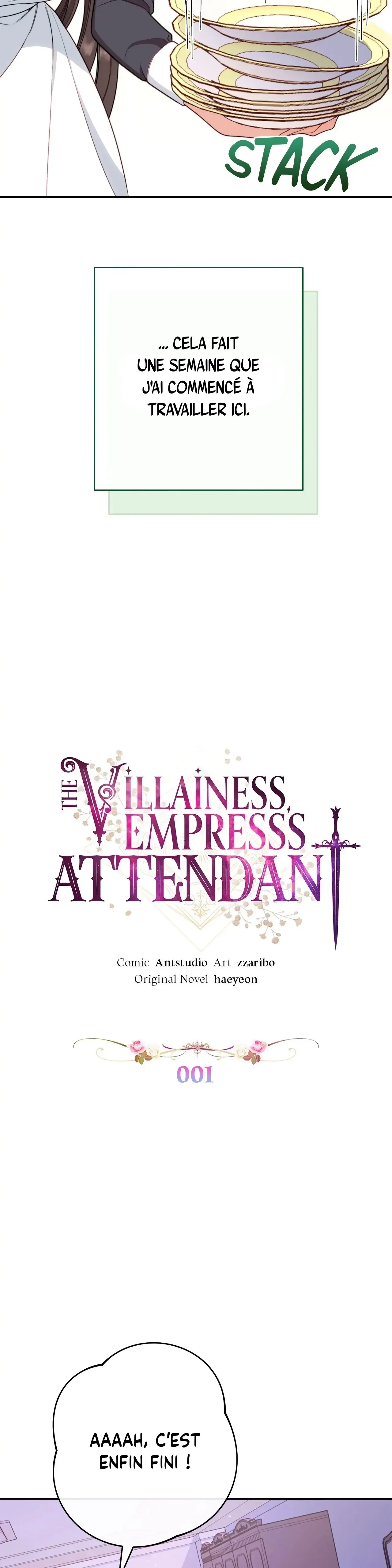 Read The Villainess Empress's Attendant FR Manga Online