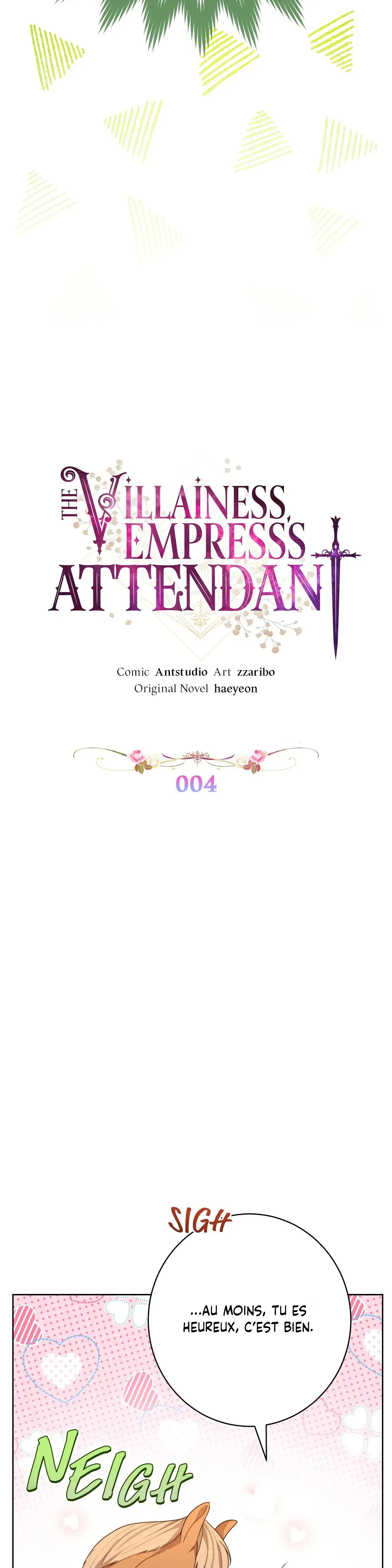 Read The Villainess Empress's Attendant FR Manga Online