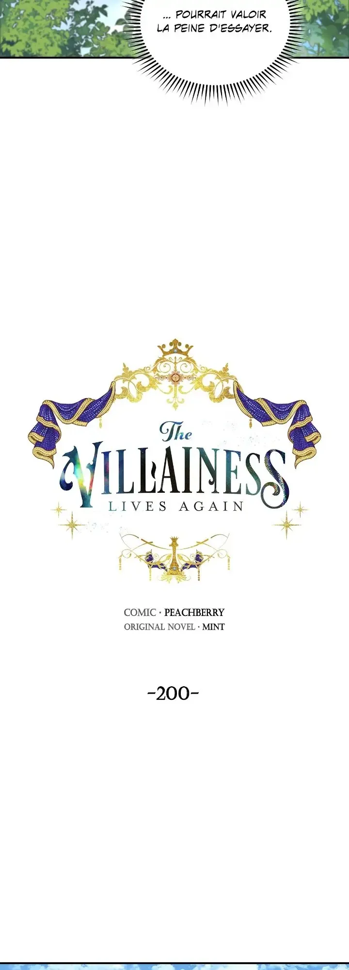 Read The Villainess Lives Again FR Manga Online