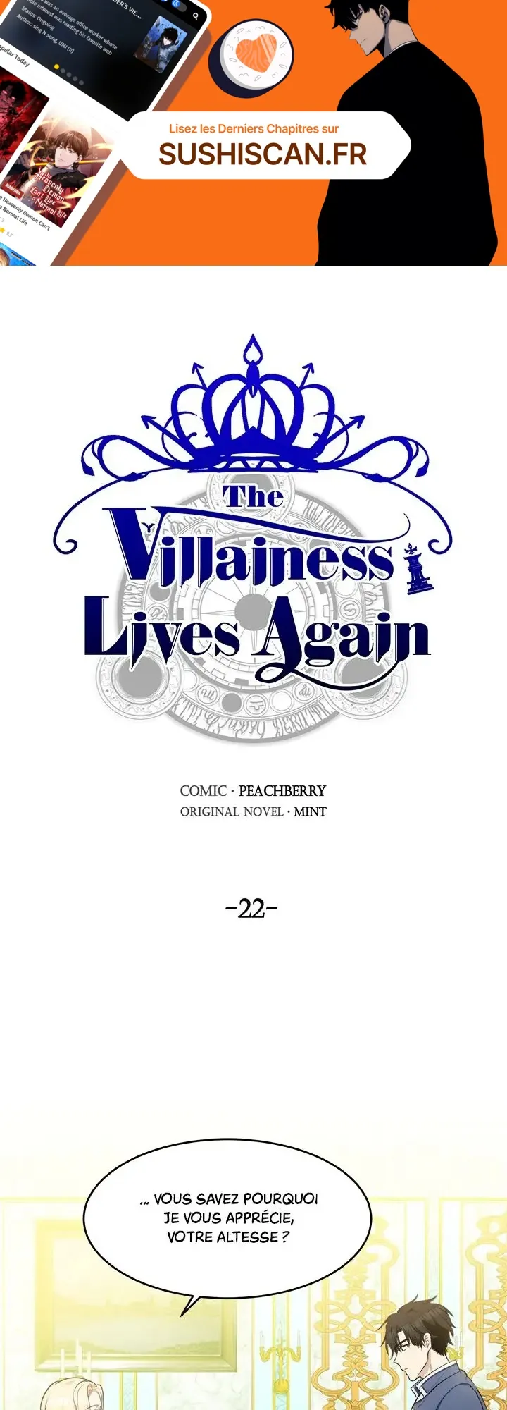Read The Villainess Lives Again FR Manga Online