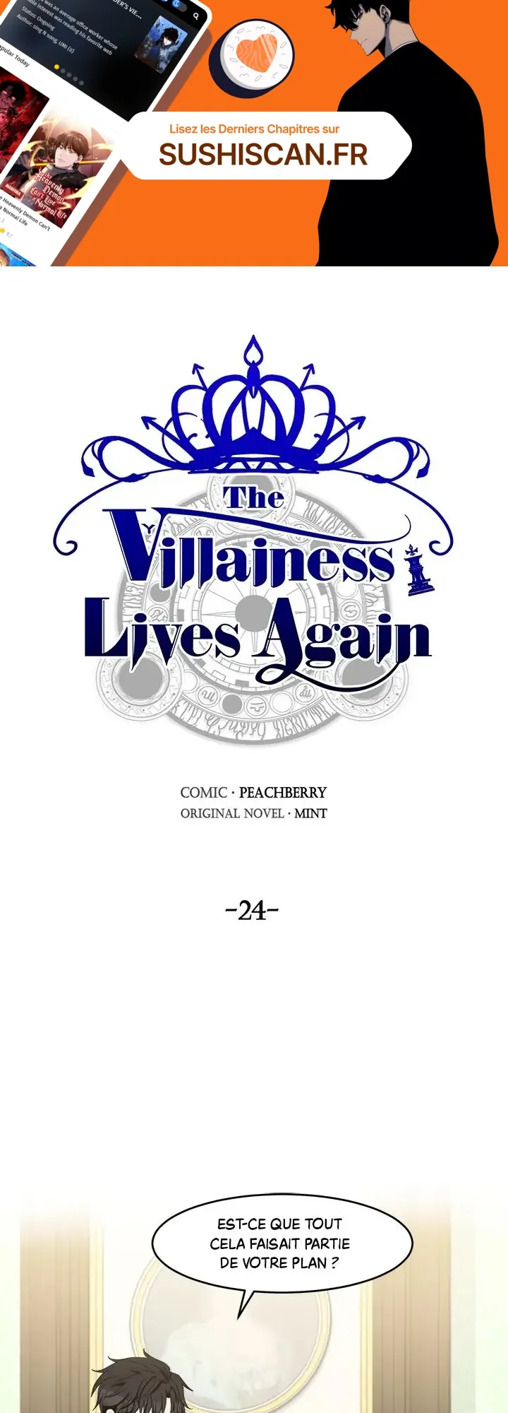 Read The Villainess Lives Again FR Manga Online