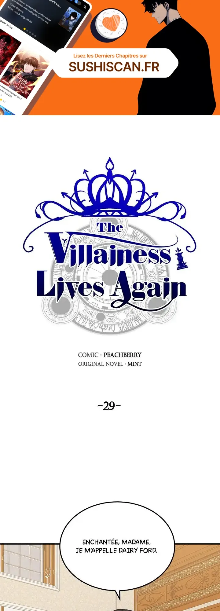 Read The Villainess Lives Again FR Manga Online
