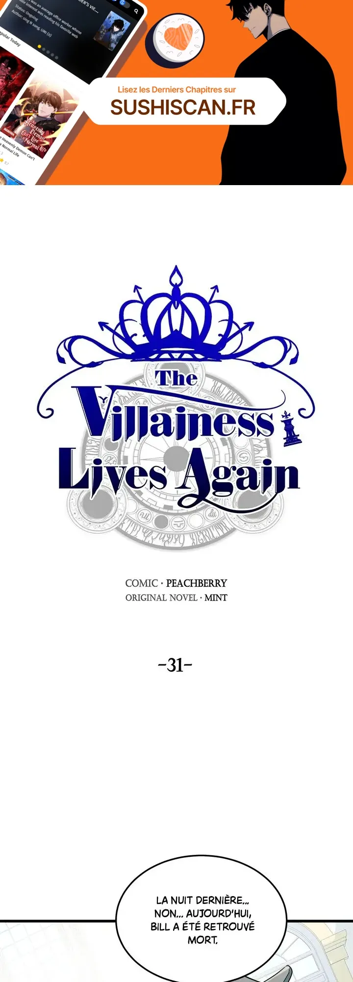 Read The Villainess Lives Again FR Manga Online