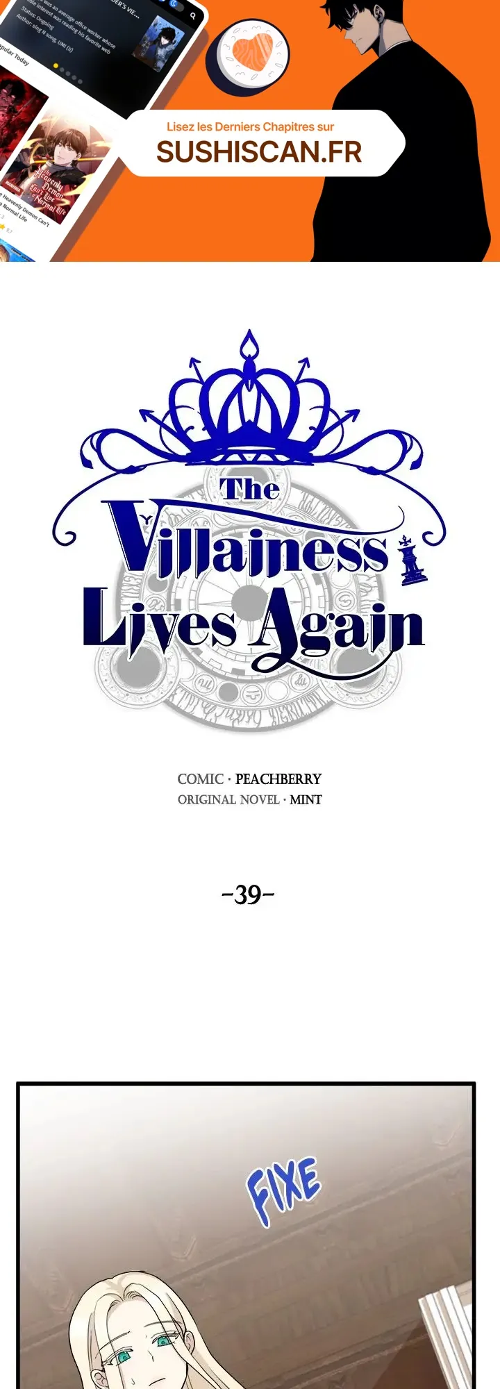 Read The Villainess Lives Again FR Manga Online