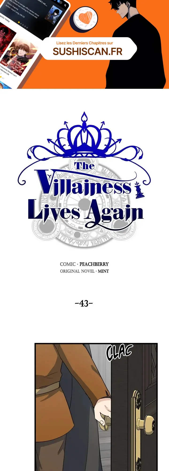 Read The Villainess Lives Again FR Manga Online