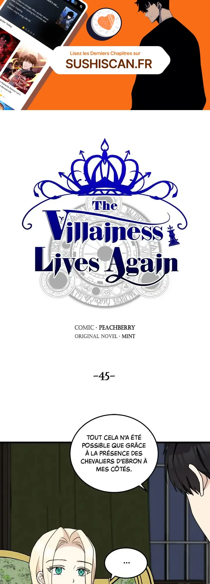 Read The Villainess Lives Again FR Manga Online