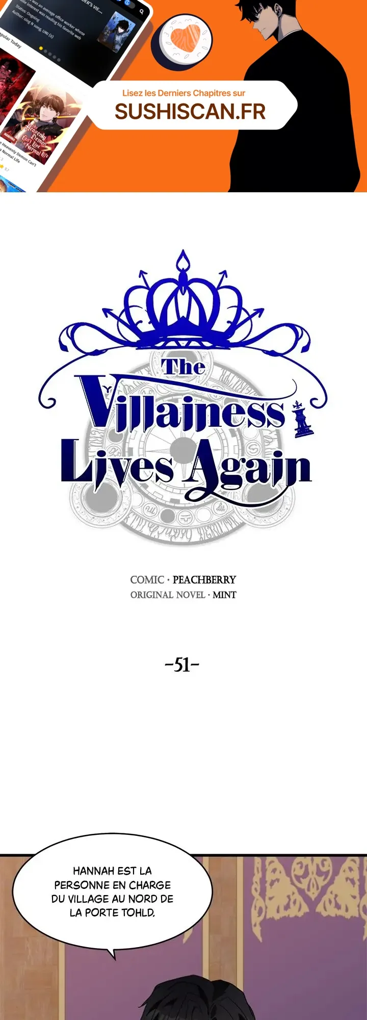 Read The Villainess Lives Again FR Manga Online
