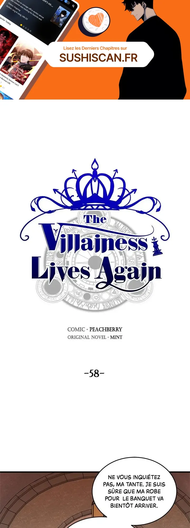 Read The Villainess Lives Again FR Manga Online