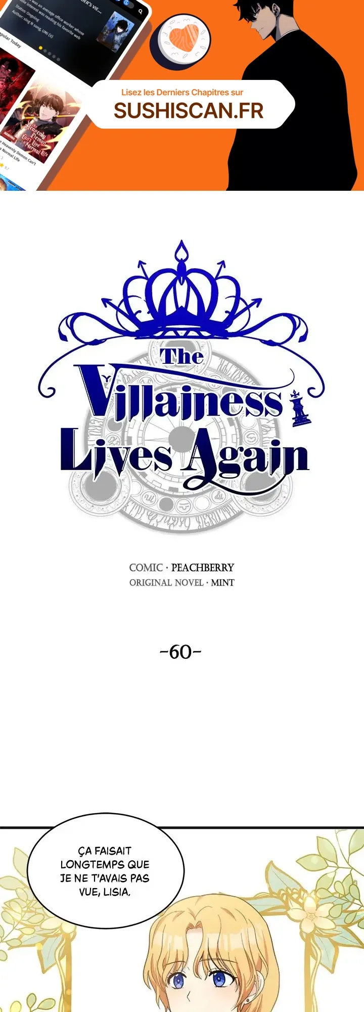 Read The Villainess Lives Again FR Manga Online