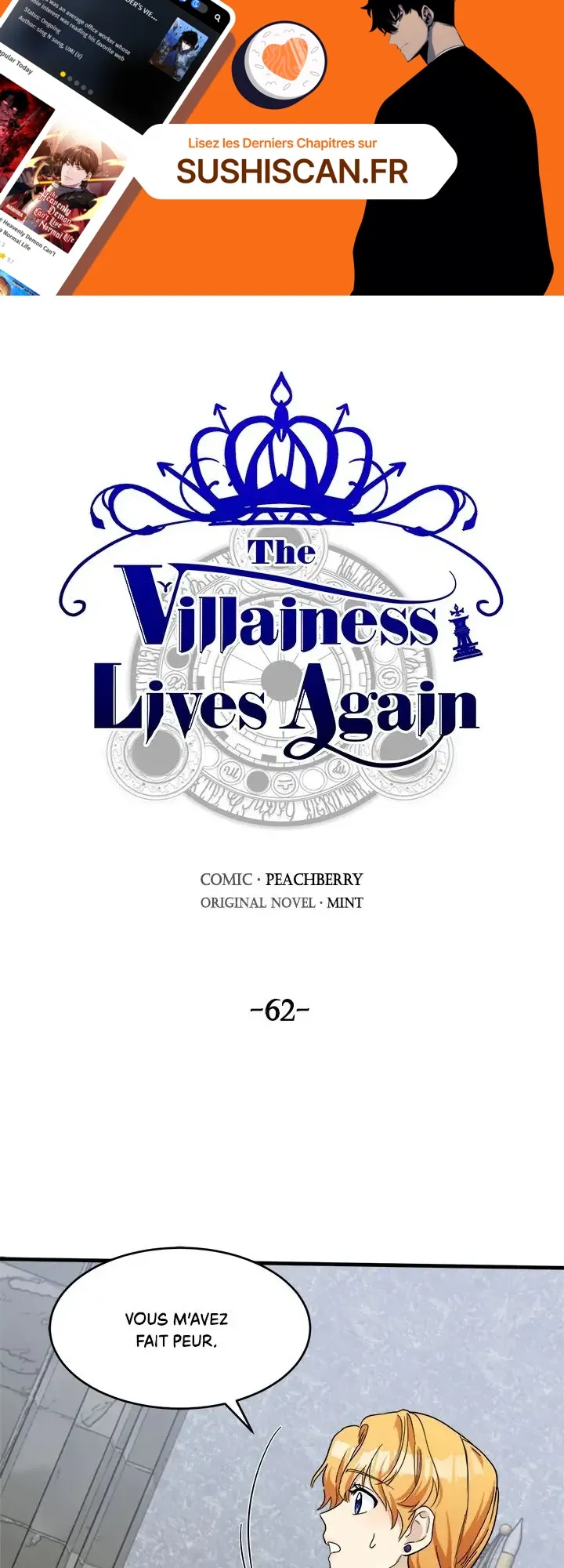 Read The Villainess Lives Again FR Manga Online