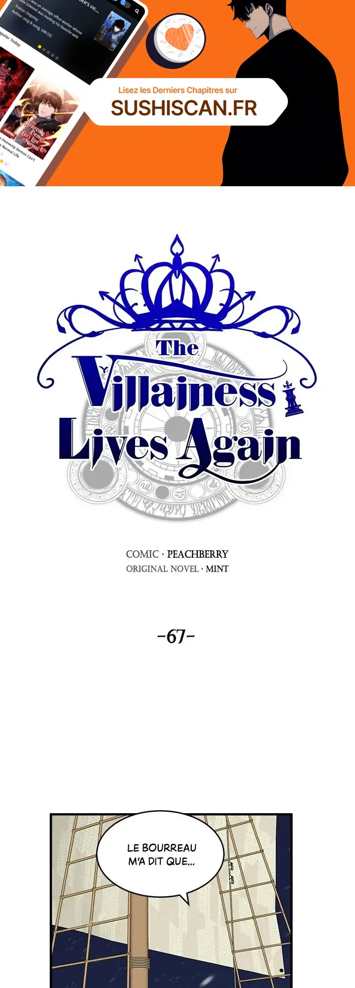 Read The Villainess Lives Again FR Manga Online