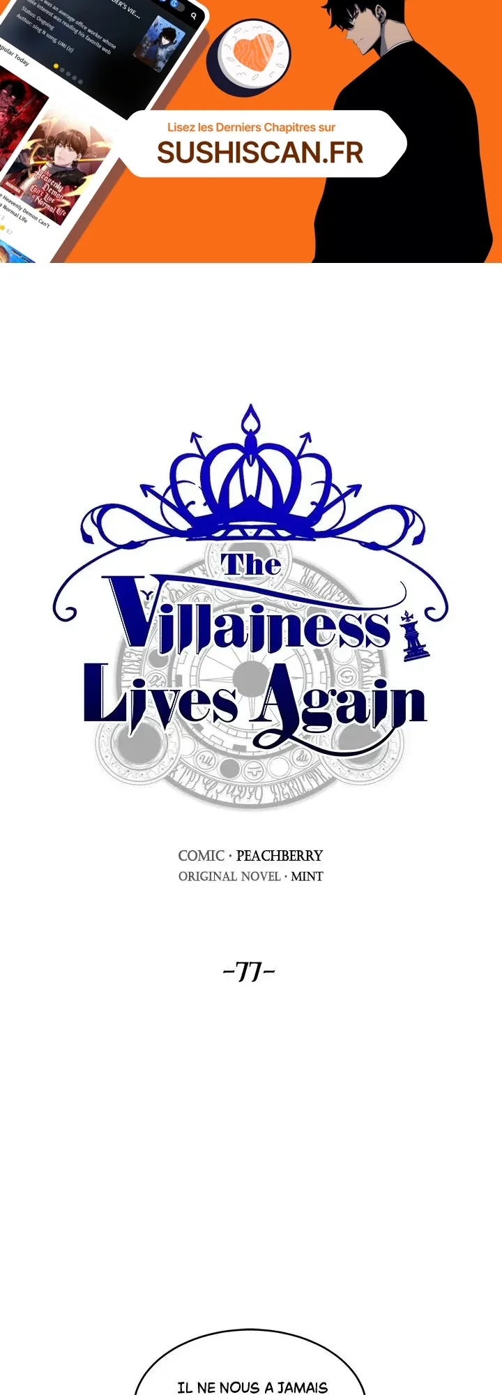 Read The Villainess Lives Again FR Manga Online