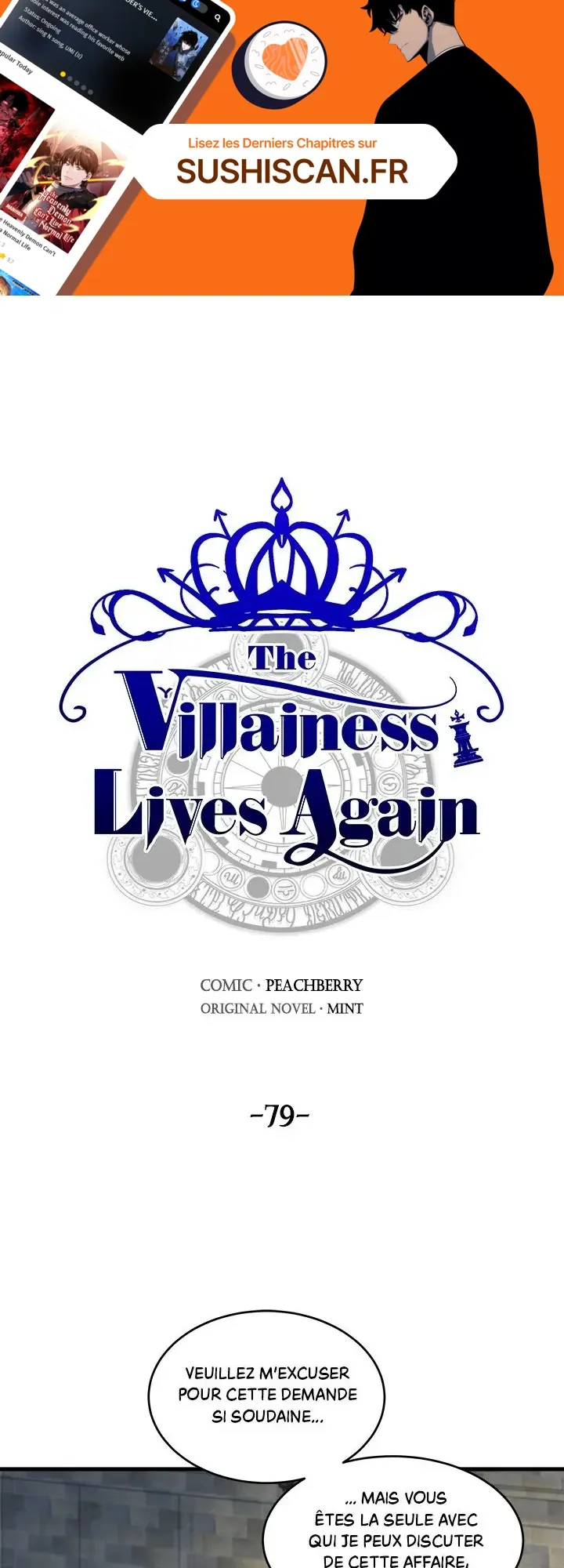 Read The Villainess Lives Again FR Manga Online