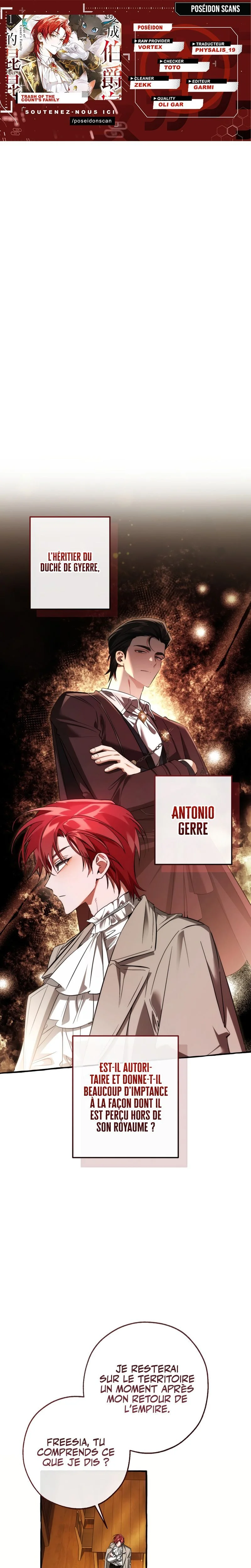 Read Trash of the Counts Family FR Manga Online