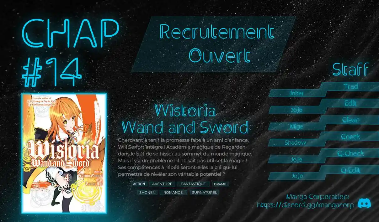 Read Tsue To Tsurugi No Wistoria FR Manga Online