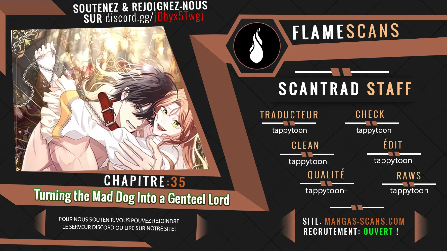 Read Turning the Mad Dog into a Genteel Lord FR Manga Online