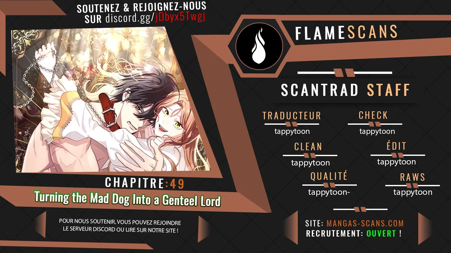 Read Turning the Mad Dog into a Genteel Lord FR Manga Online