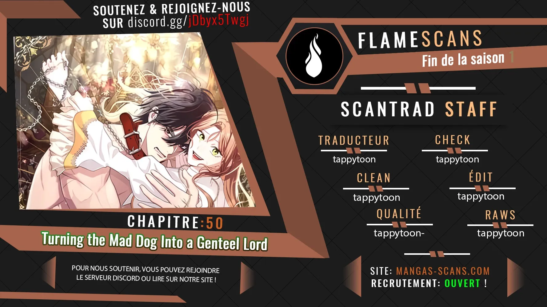 Read Turning the Mad Dog into a Genteel Lord FR Manga Online