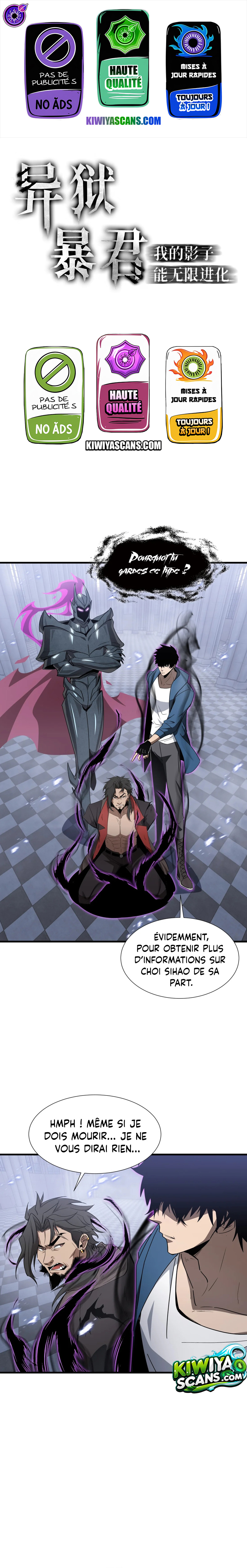 Read Tyrant of the Otherworldly Hell My Shadow Can Evolve Infinitely FR Manga Online