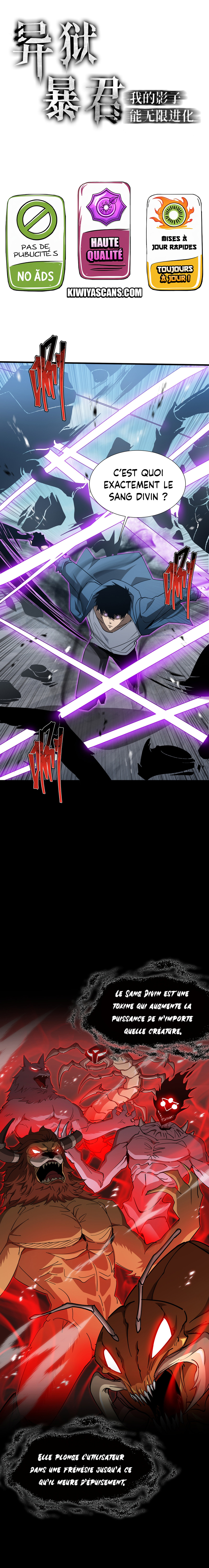Read Tyrant of the Otherworldly Hell My Shadow Can Evolve Infinitely FR Manga Online
