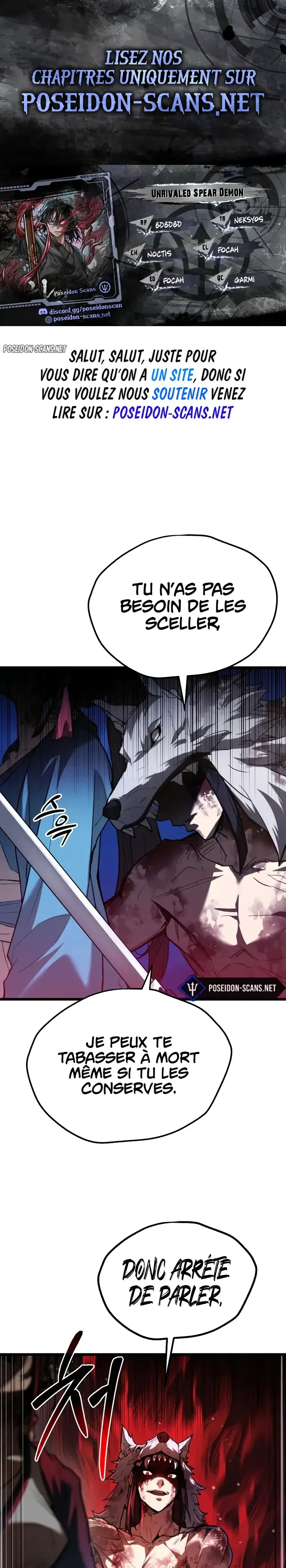 Read Unrivaled Spear Demon FR Manga Online
