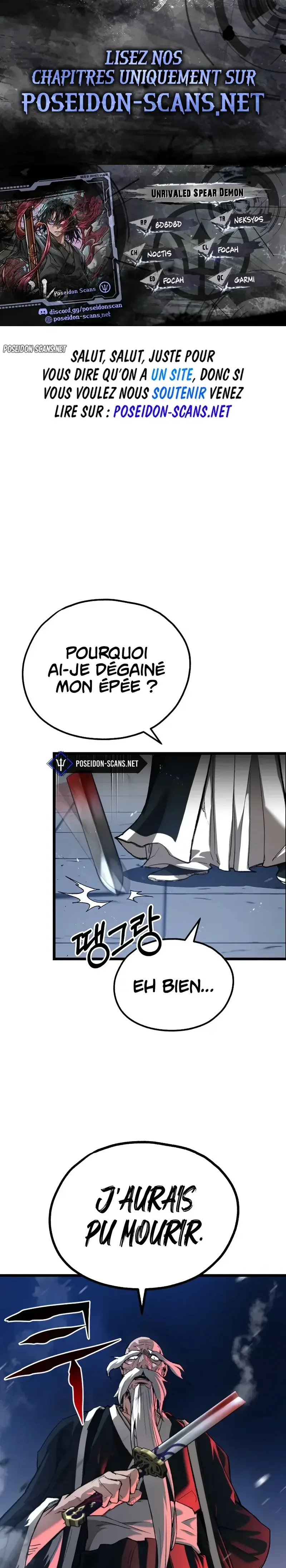 Read Unrivaled Spear Demon FR Manga Online