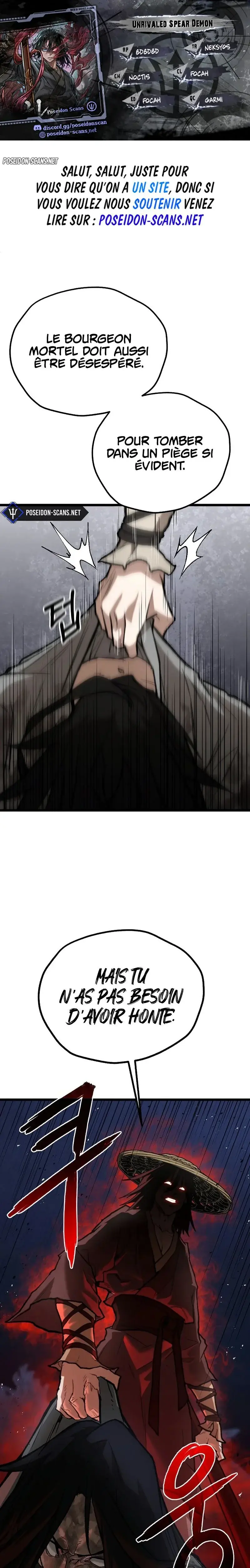Read Unrivaled Spear Demon FR Manga Online