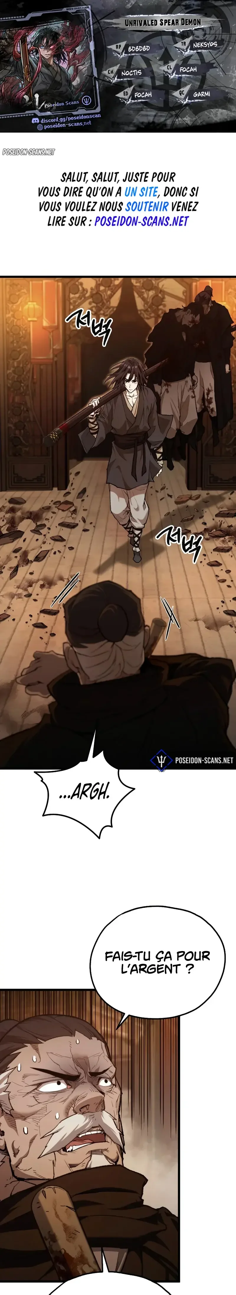 Read Unrivaled Spear Demon FR Manga Online