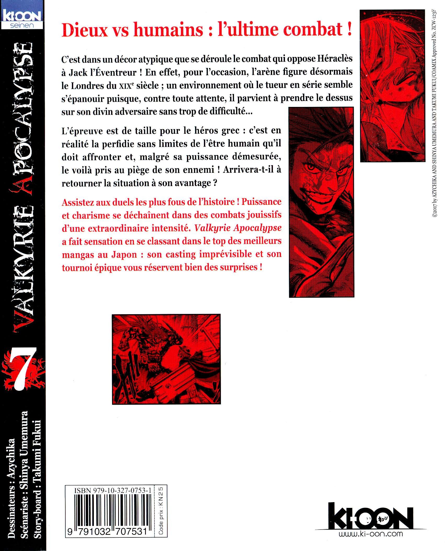 Read Valkyrie Apocalypse FR Manga Online