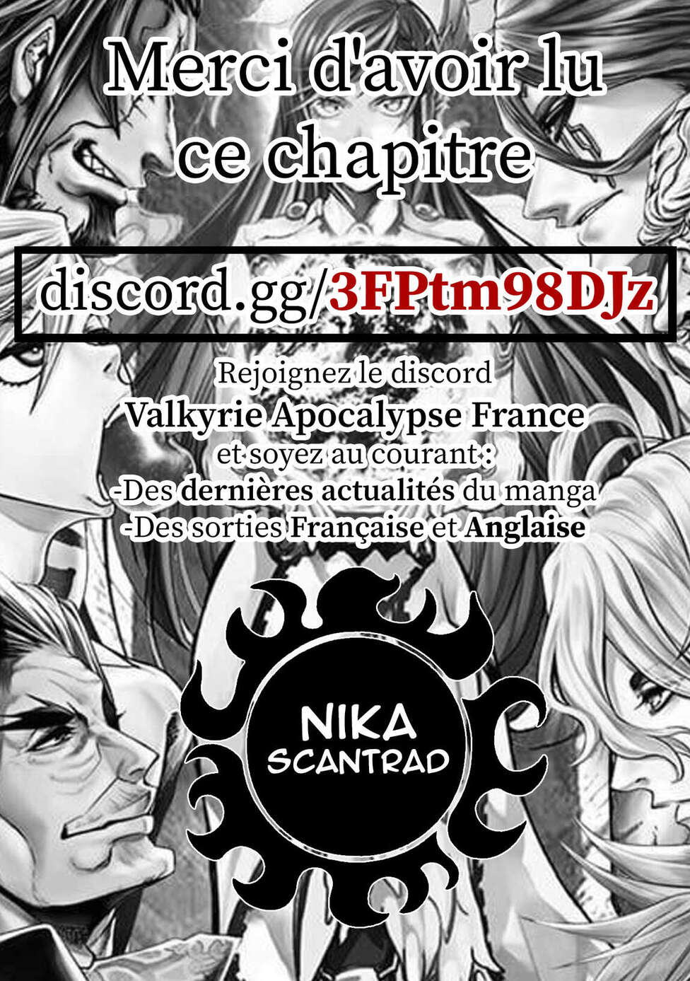 Read Valkyrie Apocalypse FR Manga Online