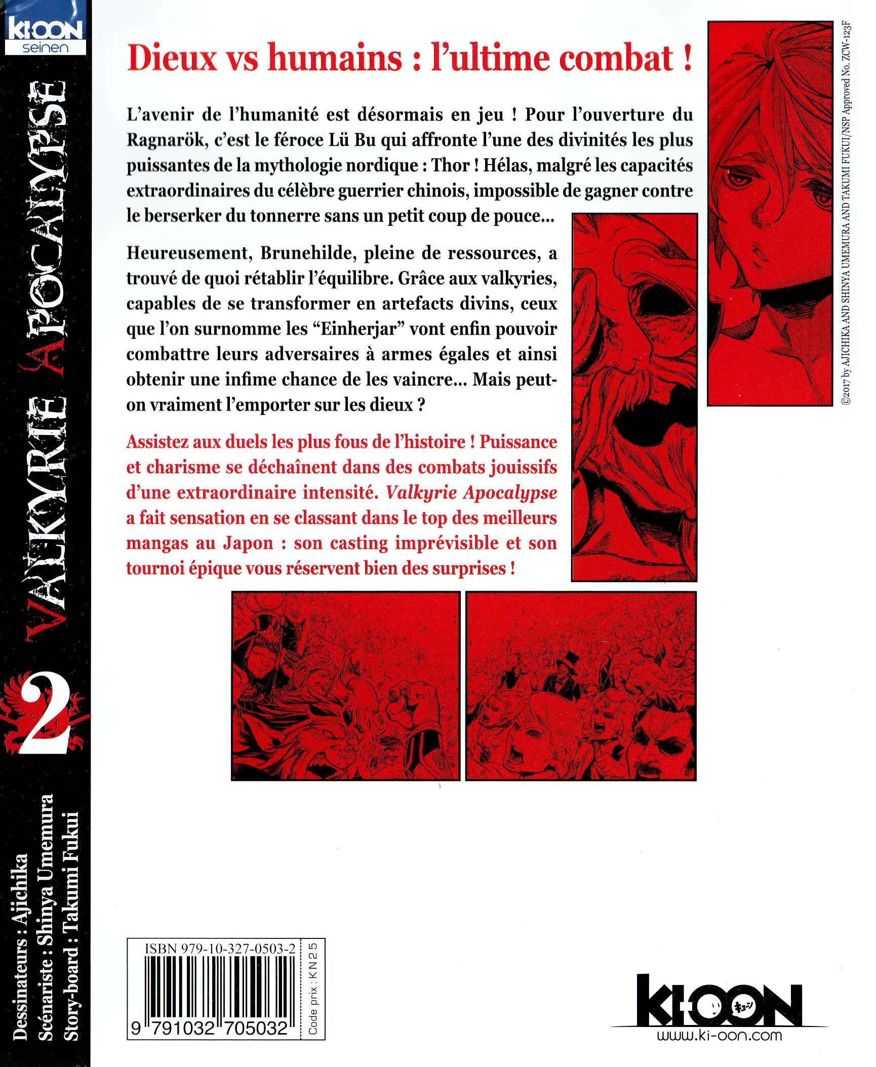Read Valkyrie Apocalypse FR Manga Online