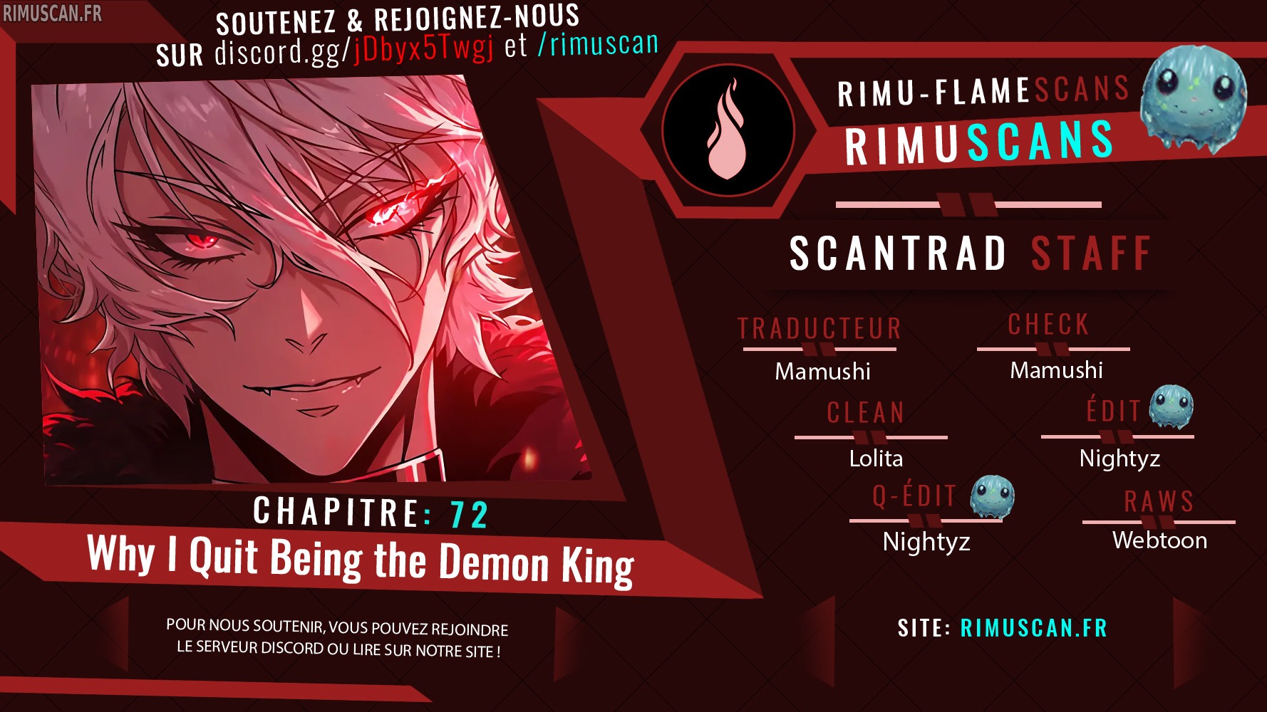 Read Why I Quit Being the Demon King FR Manga Online