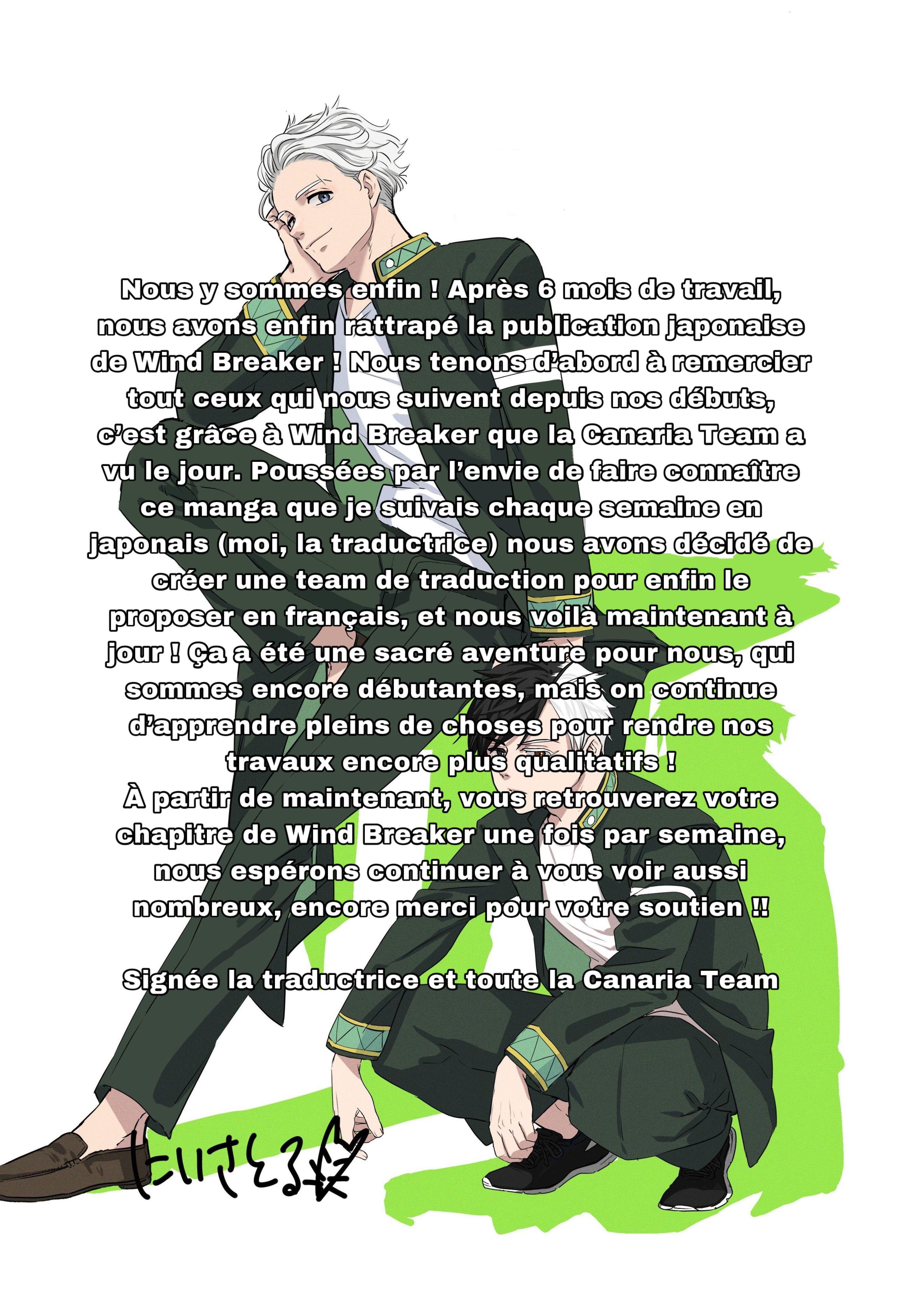 Read Wind Breaker FR Manga Online
