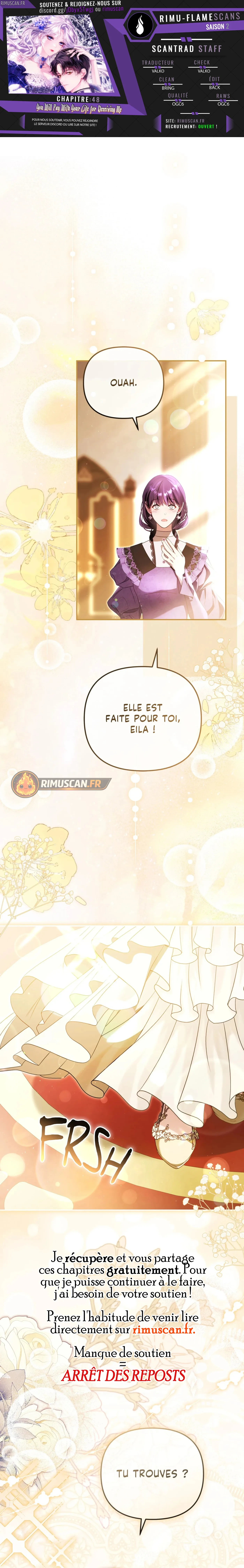 Read You Will Pay With Your Life for Deceiving Me FR Manga Online