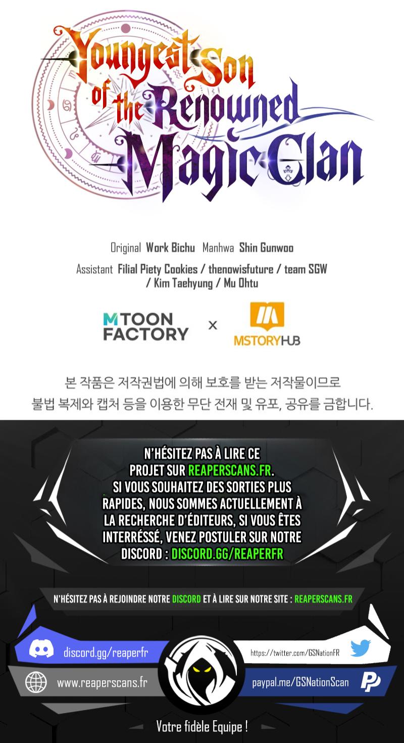 Read Youngest Son of the Renowned Magic Clan FR Manga Online