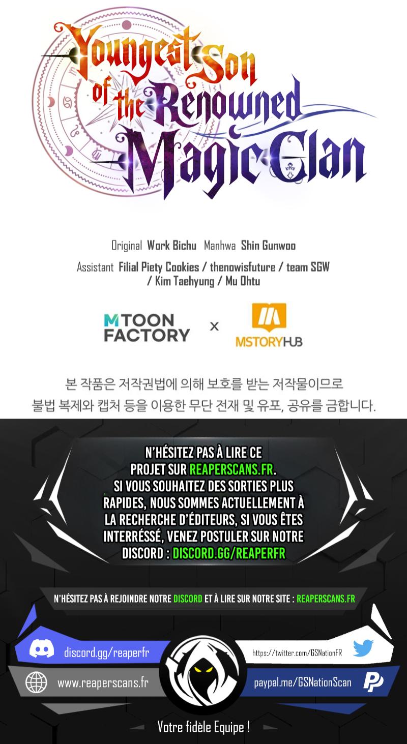 Read Youngest Son of the Renowned Magic Clan FR Manga Online