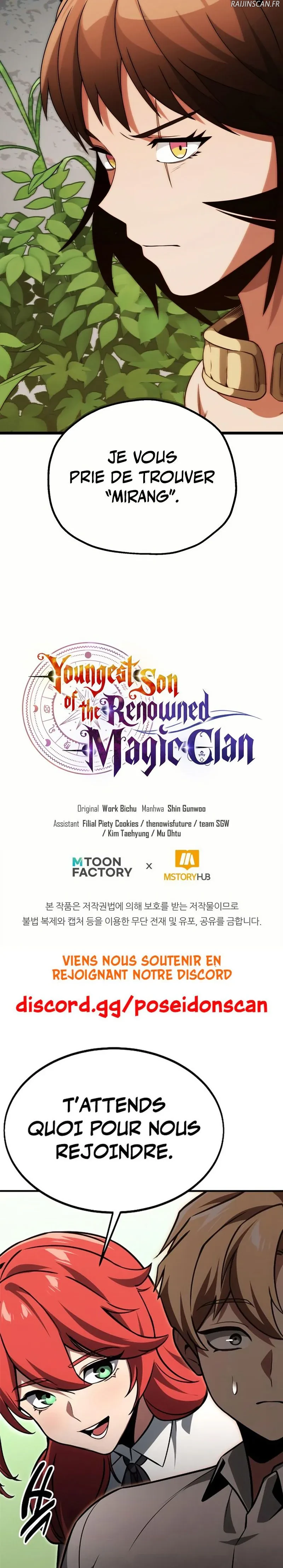 Read Youngest Son of the Renowned Magic Clan FR Manga Online