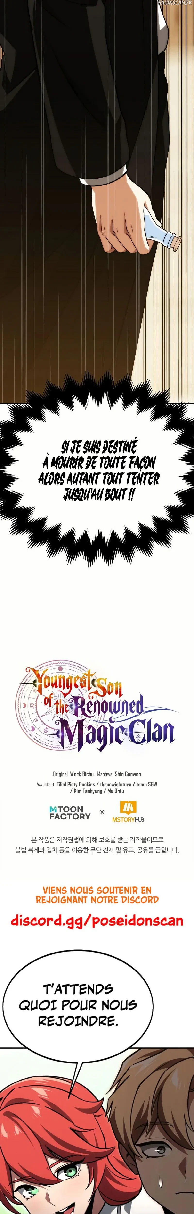 Read Youngest Son of the Renowned Magic Clan FR Manga Online