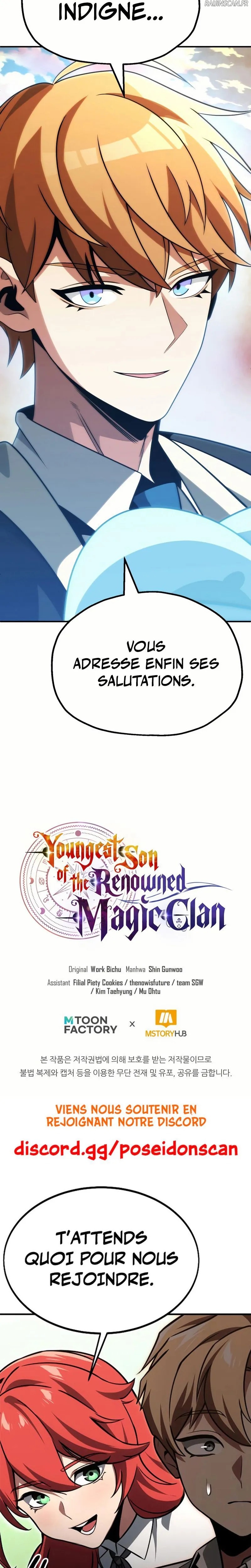 Read Youngest Son of the Renowned Magic Clan FR Manga Online