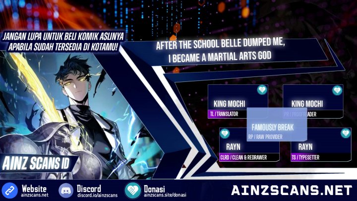 Read After the High School Goddess Dumped Me I Became a Martial Arts God After breaking up with the school beauty ID Manga Online