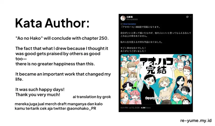 Read Ao no Hako ID Manga Online