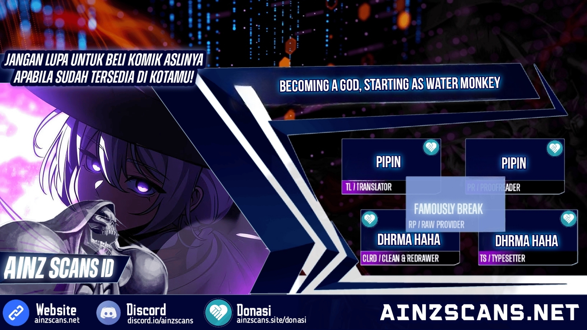 Read Ascension From Water Spirit to Deity ID Manga Online