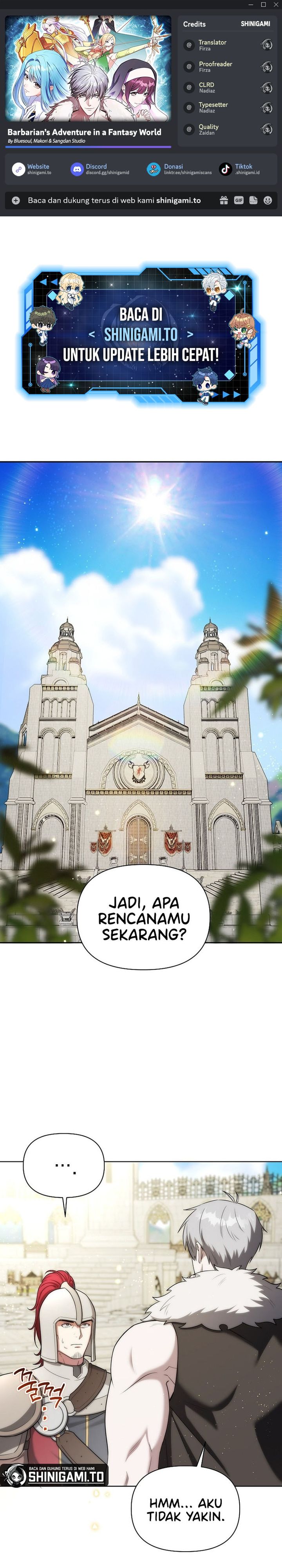 Read Barbarian’s Adventure In A Fantasy World ID Manga Online