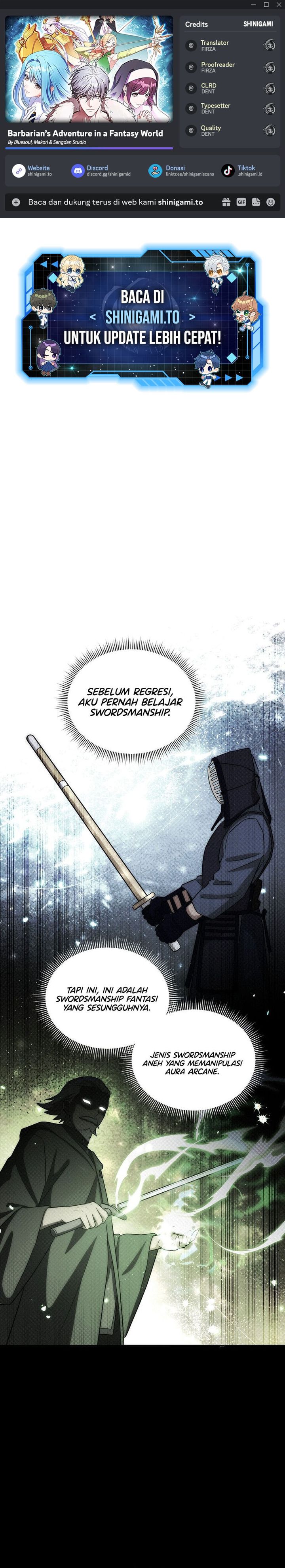 Read Barbarian’s Adventure In A Fantasy World ID Manga Online