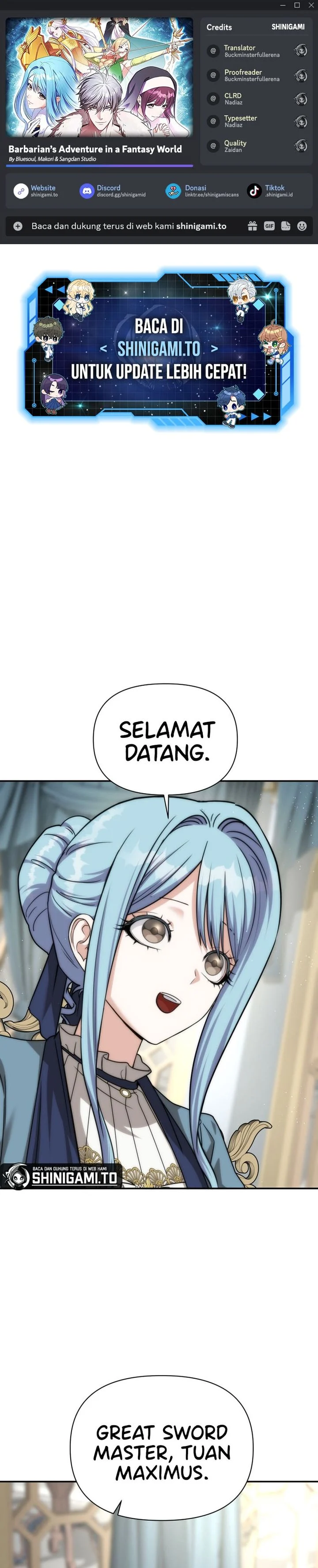 Read Barbarian’s Adventure In A Fantasy World ID Manga Online