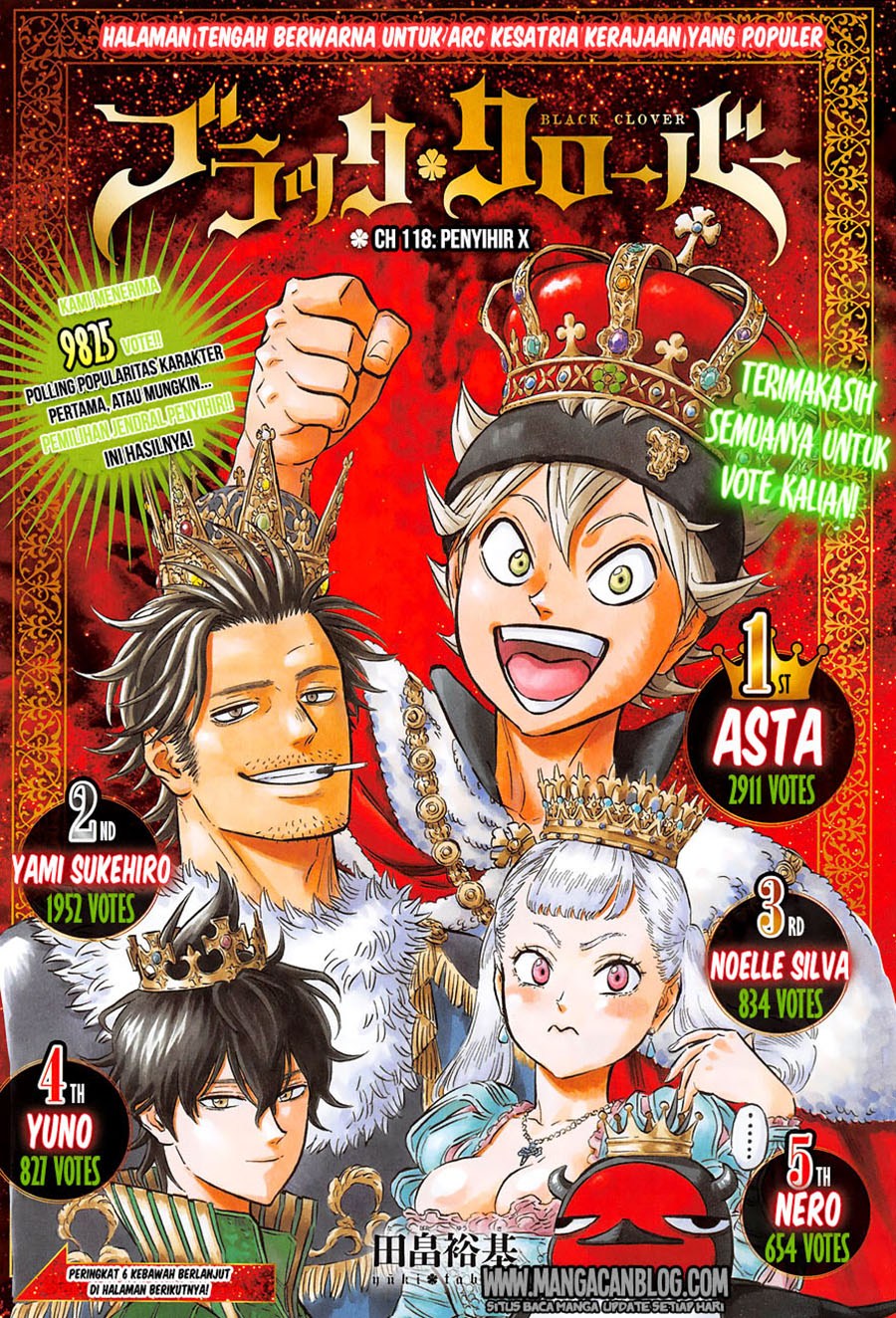 Read Black Clover Bahasa Indonesia ID Manga Online