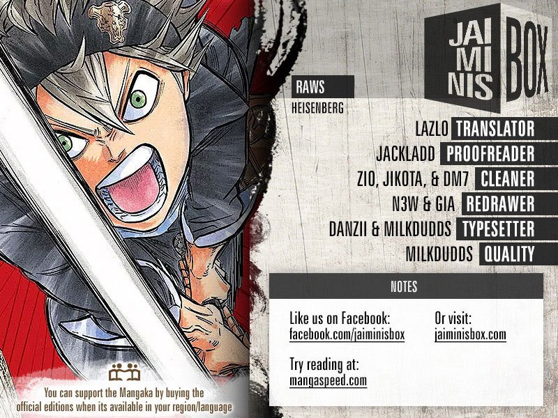 Read Black Clover Bahasa Indonesia ID Manga Online