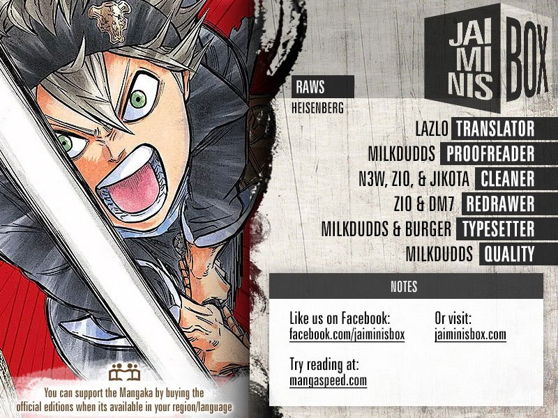 Read Black Clover Bahasa Indonesia ID Manga Online
