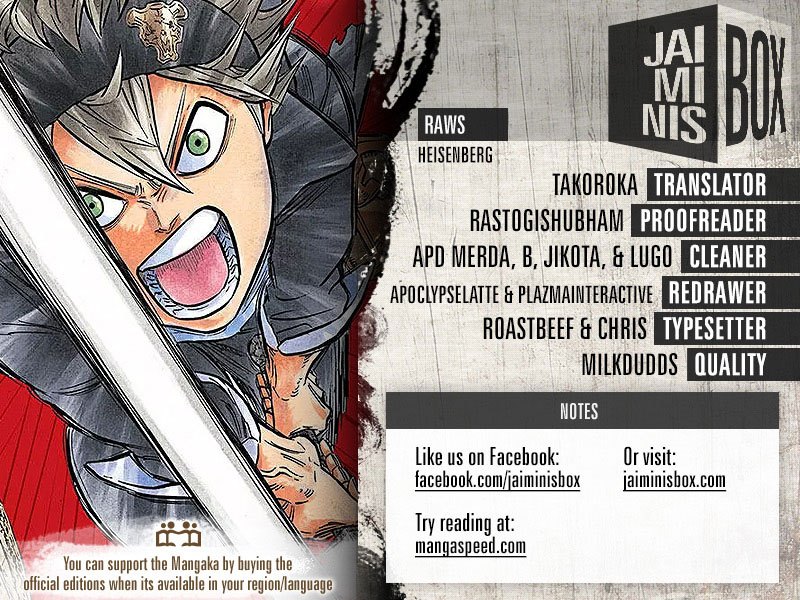 Read Black Clover Bahasa Indonesia ID Manga Online