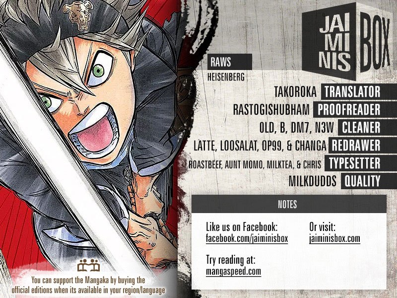 Read Black Clover Bahasa Indonesia ID Manga Online